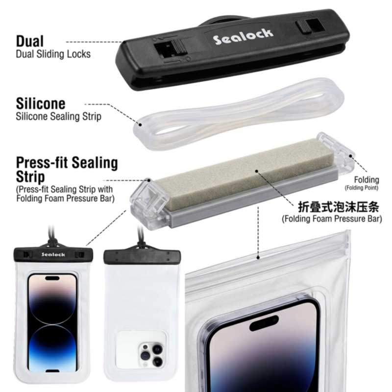 IPX8 防水電話ポーチの製造ガイド
