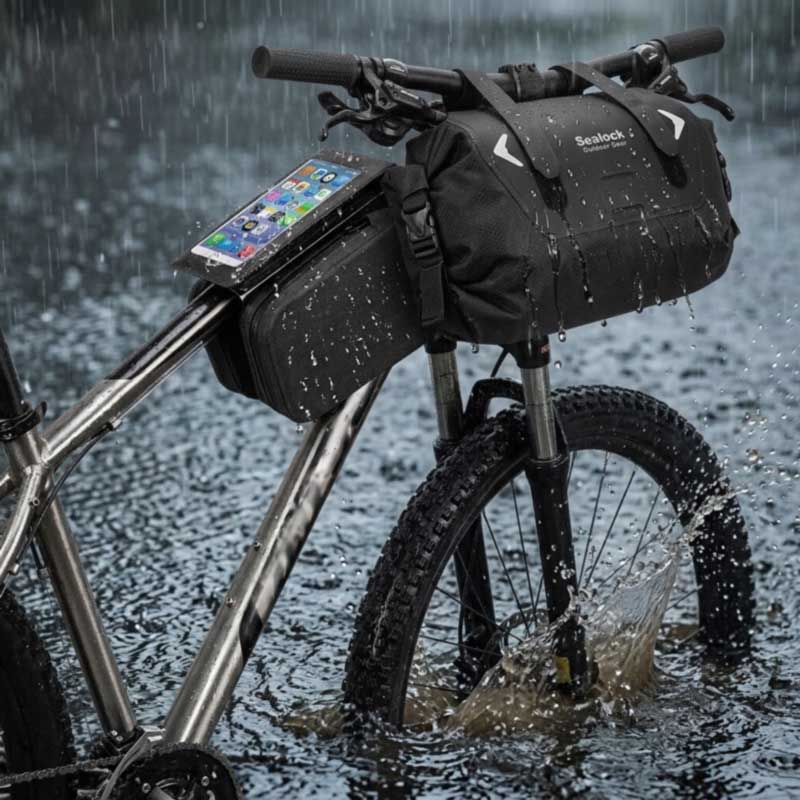 防水バイクバッグ - RF溶接、IPX6 | OEM、MOQ 200